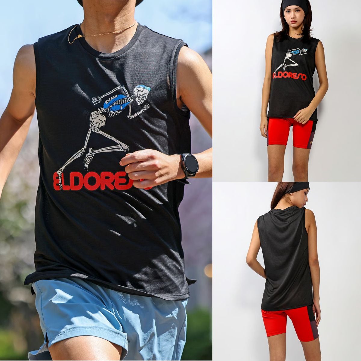 エルドレッソ ボーンマン スリーブレス ELDORESO Boneman Sleeveless