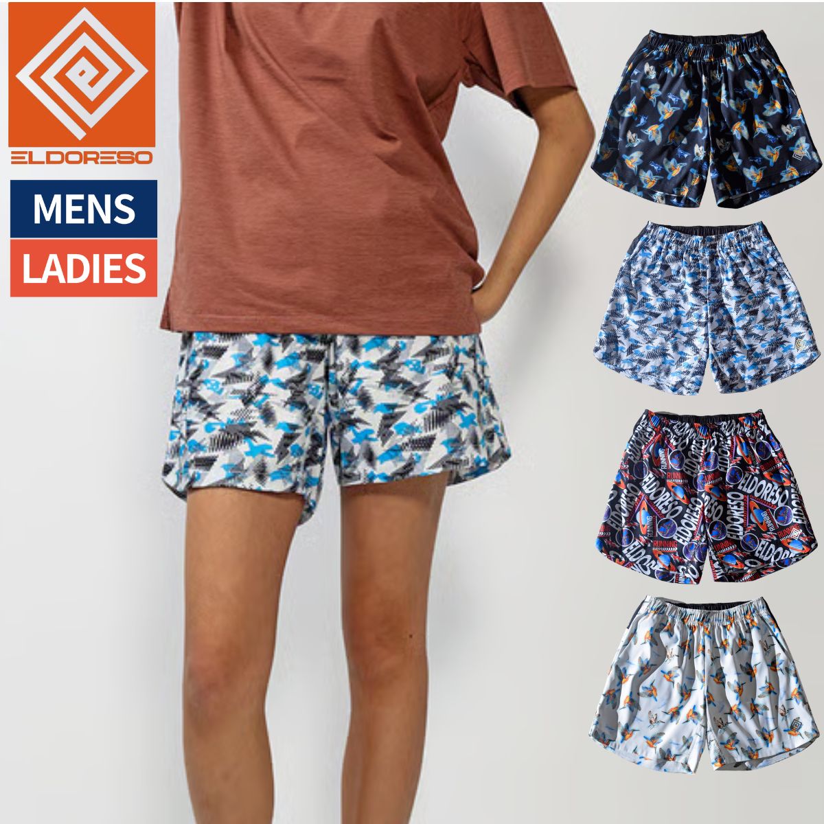 エルドレッソ ELDORESO Radcliffe Shorts メンズ レディース ユニ