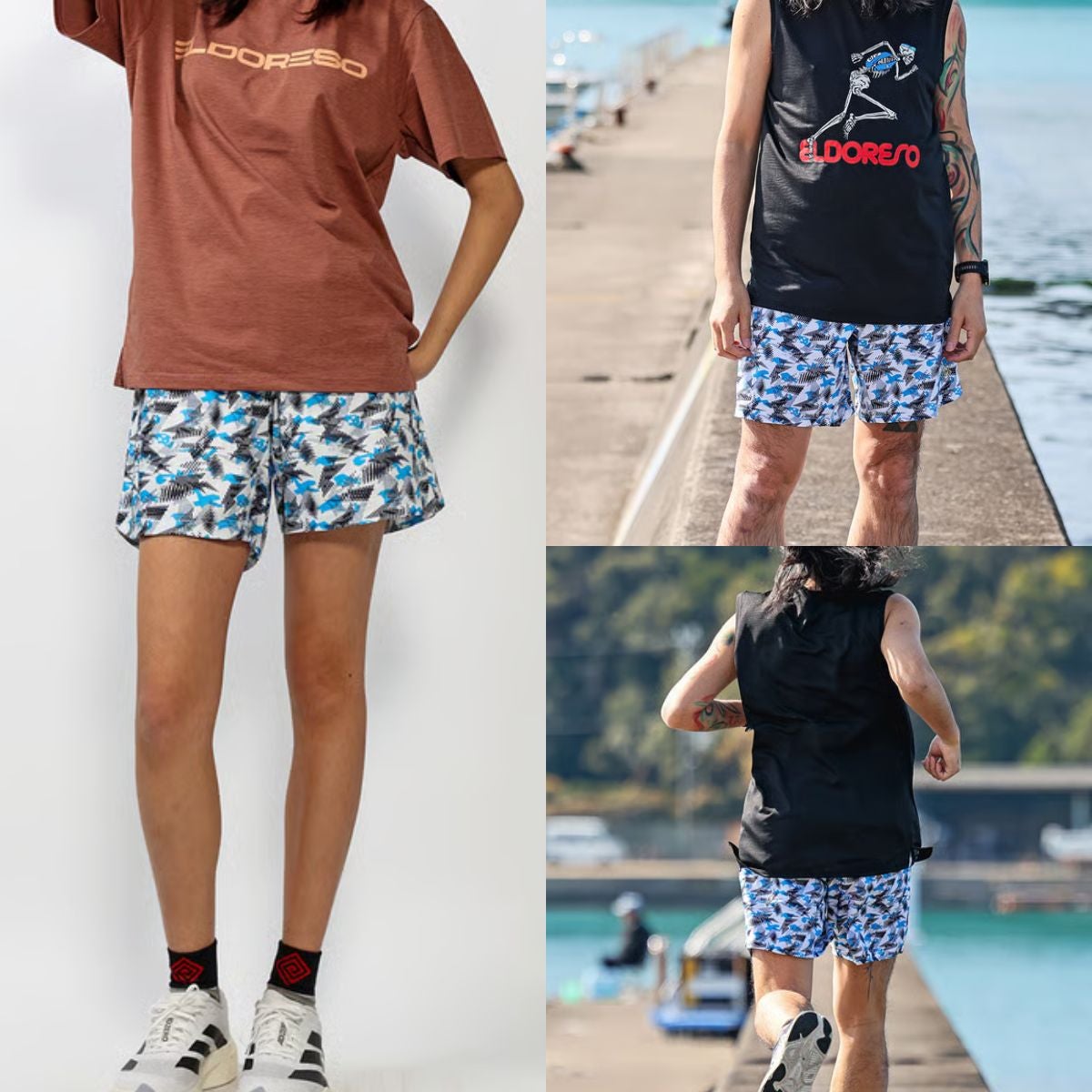エルドレッソ ELDORESO Radcliffe Shorts メンズ レディース ユニ