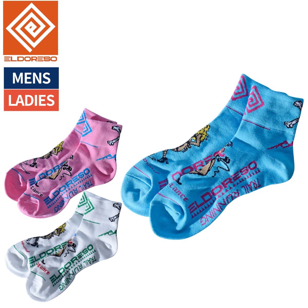 エルドレッソ ELDORESO Resistance Socks レジスタンスソックス メンズ