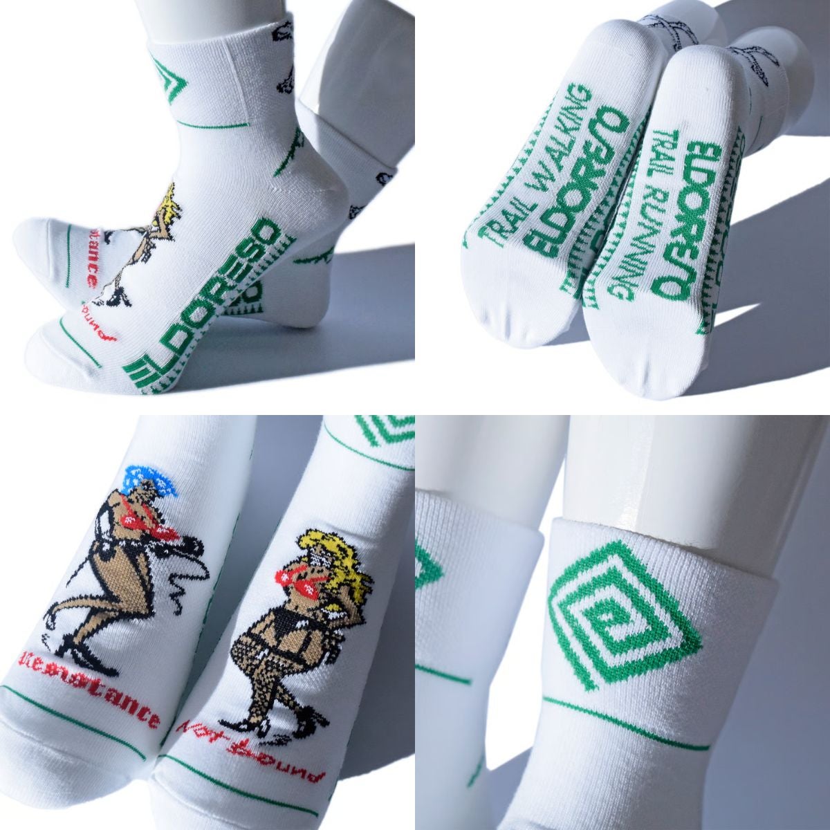 エルドレッソ ELDORESO Resistance Socks レジスタンスソックス メンズ