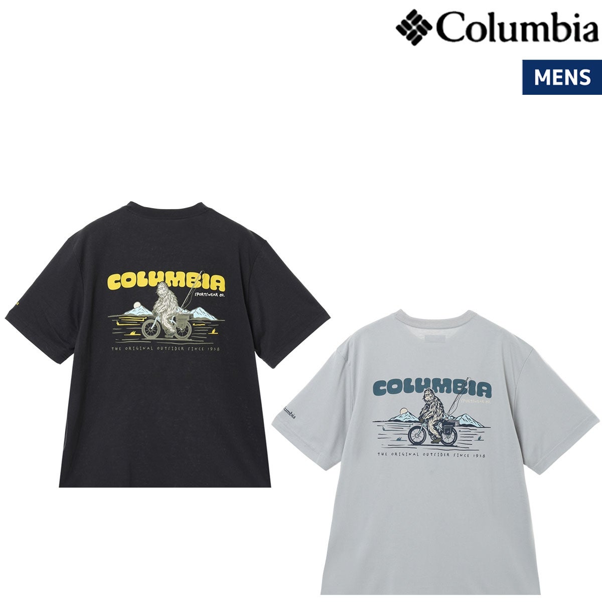 コロンビア シダー トレイル バック グラフィック Tシャツ Columbia