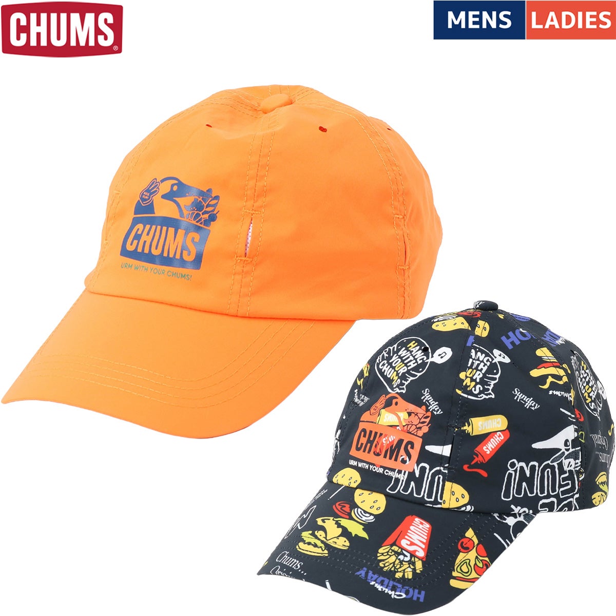 チャムス×みゃこ ランニングブッシュパイロットキャップ メンズ
