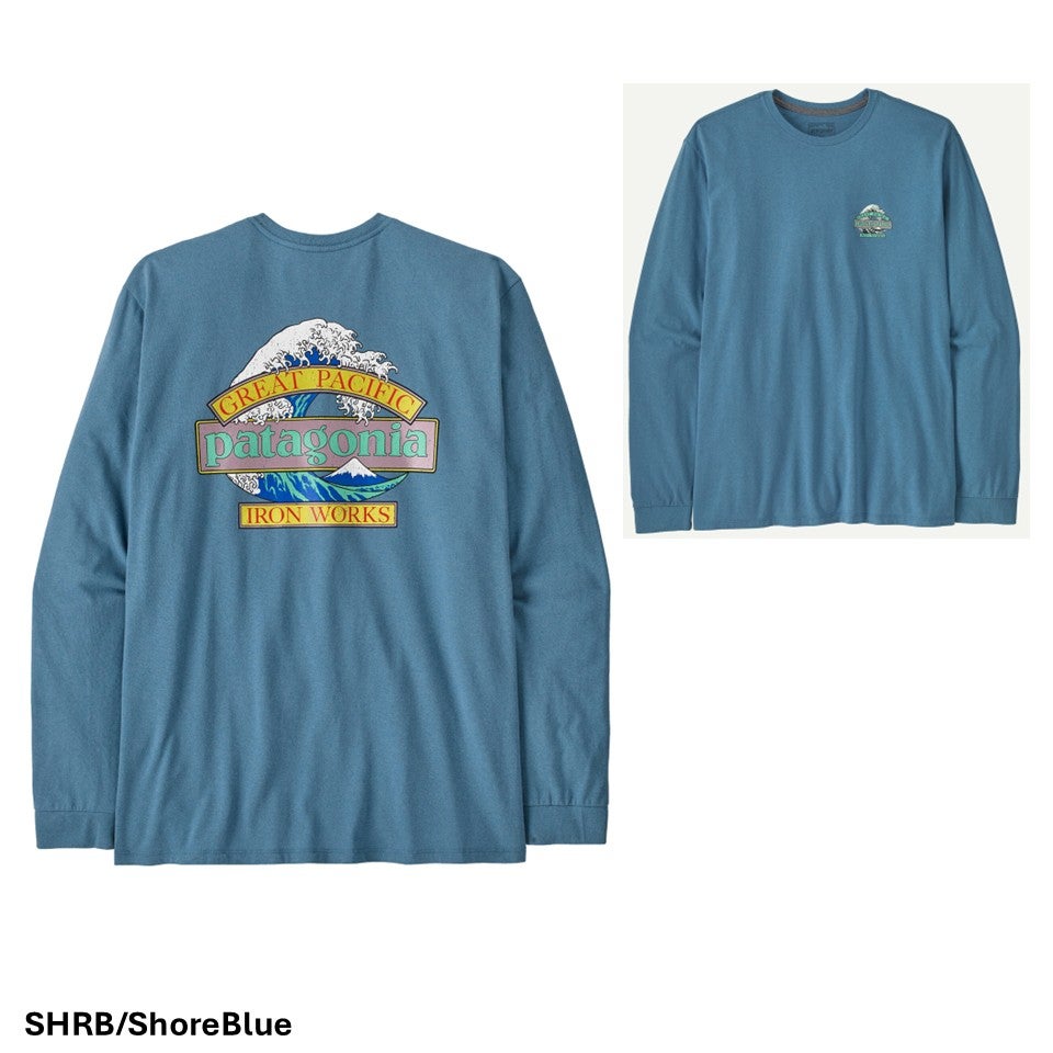 パタゴニア PATAGONIA メンズ・ロングスリーブ・グレート・ウェーブス