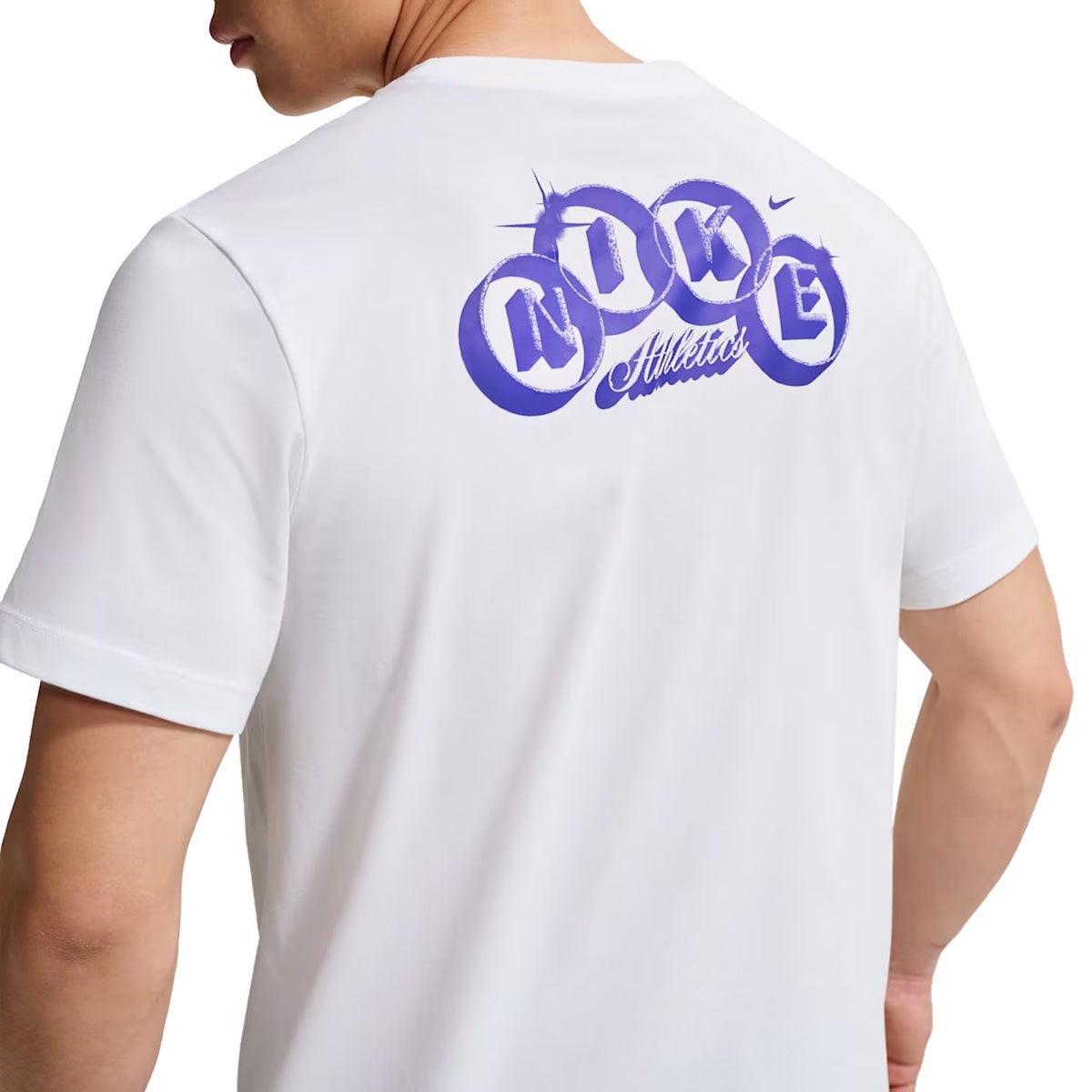 新品☆NIKE ドライフィット　DRY-FIT 白　Tシャツ　シルバーロゴ 24444431-1.jpg