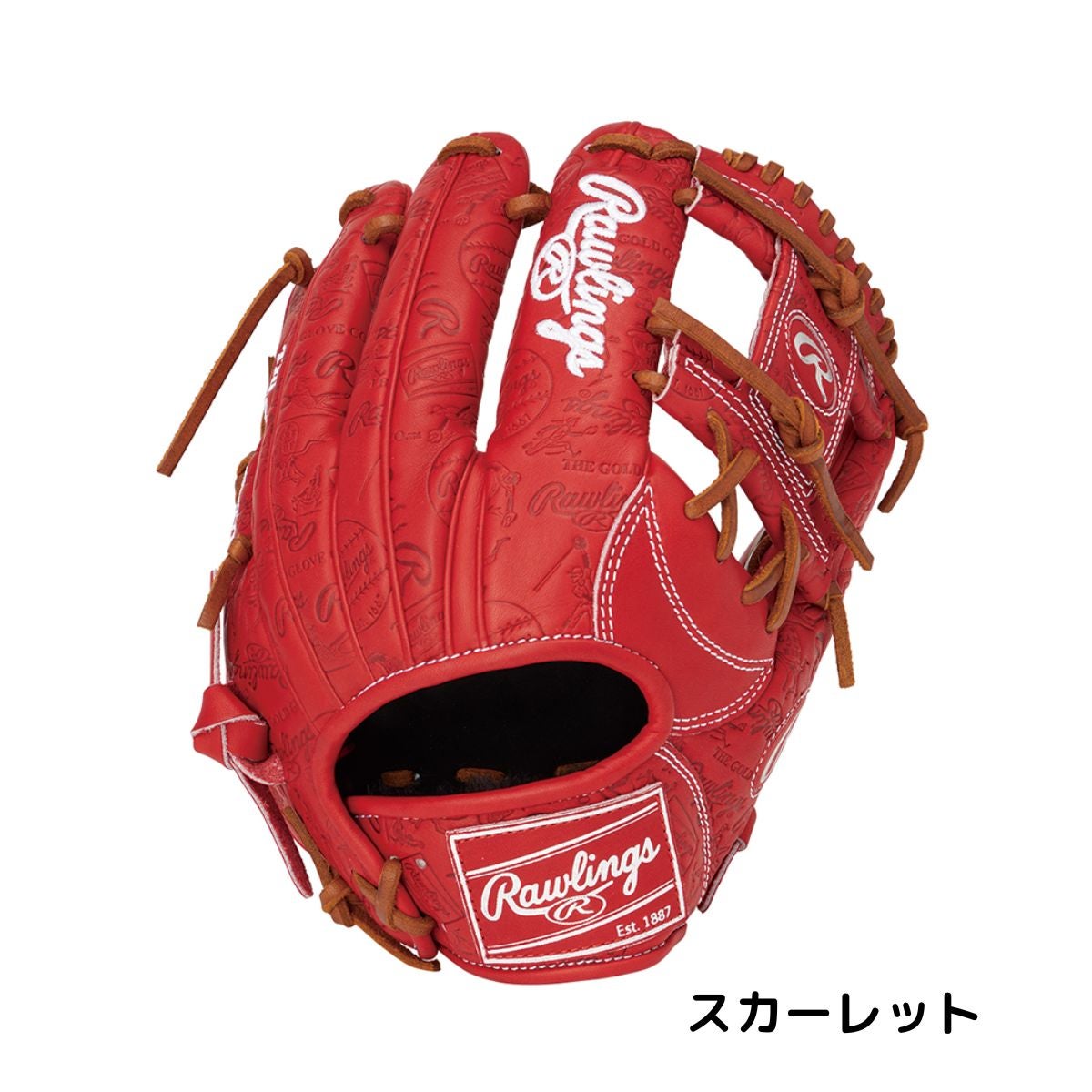ローリングス レトロスタンプ 軟式用グラブ 内野手用 一般 右投げ用