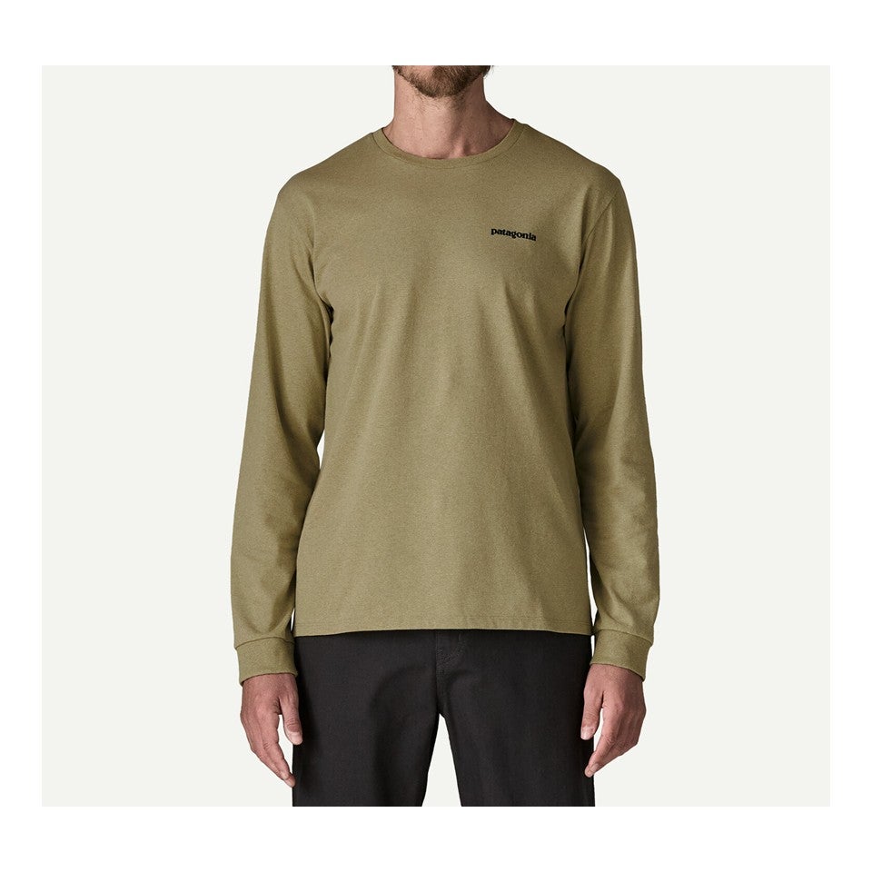 パタゴニア ロンT ベージュ L 新品 Patagonia 国内完売 patagonia（パタゴニア） tシャツ 「Patagonia/パタゴニア」ロゴ