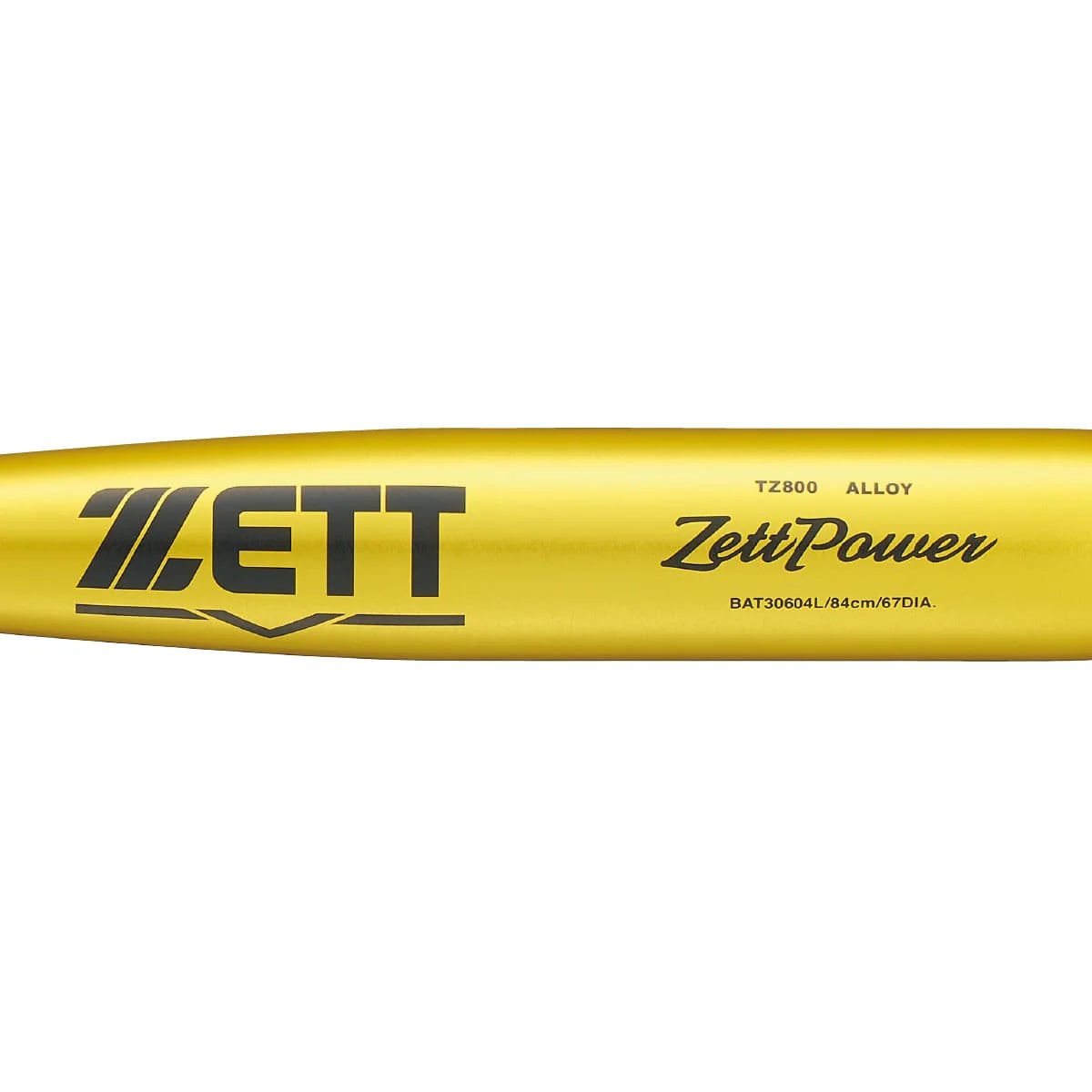 ゼット ZETT ゼットパワー 軟式用金属製バット 一般 84cm 750g平均