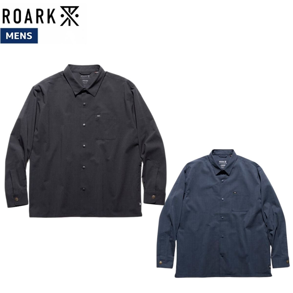 ロアーク デルタ クイッドライ シャツ L/S ROARK DELTA QD SHIRTS