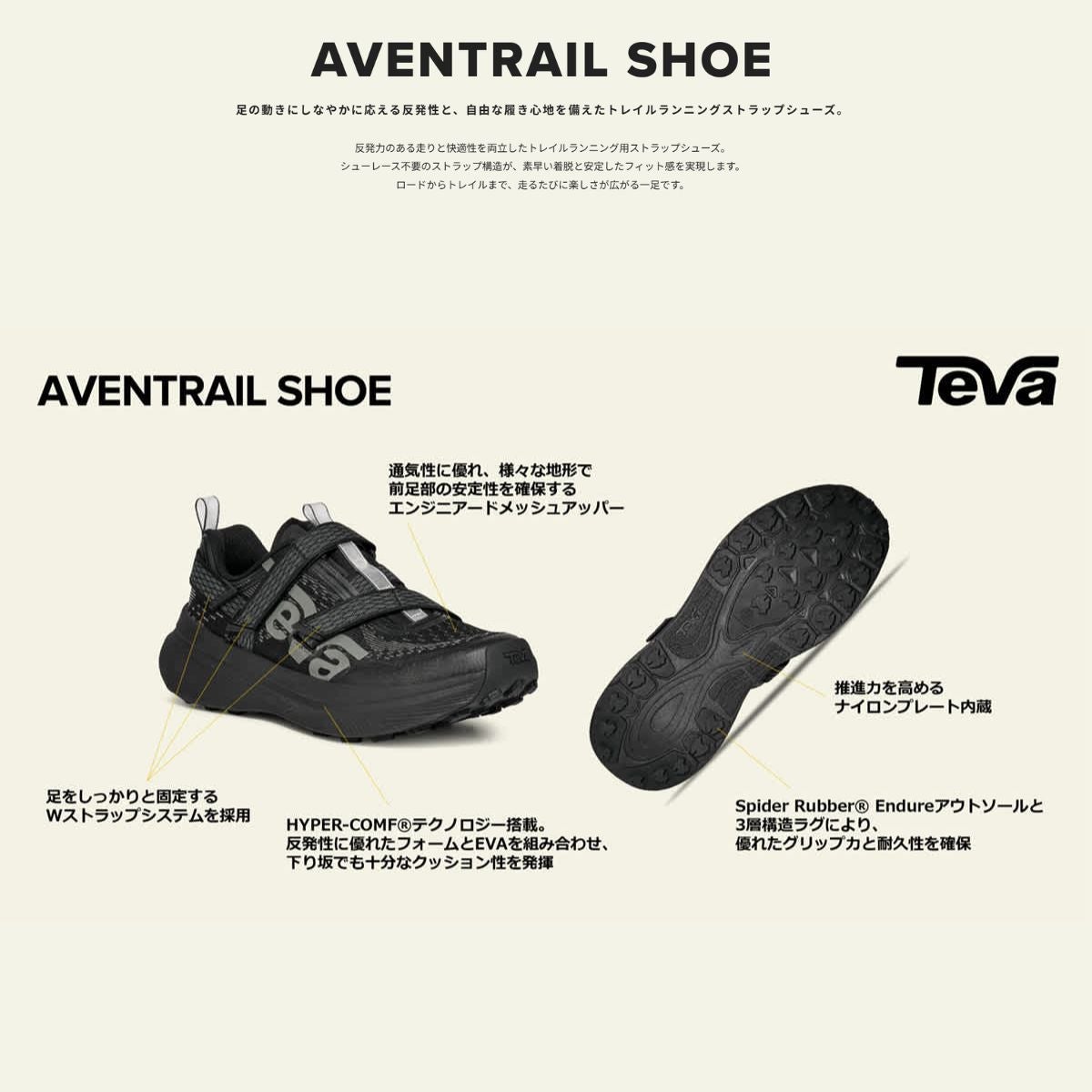 テバ アベントレイルシュー Teva AVENTRAIL SHOE | スポーツマリオ公式