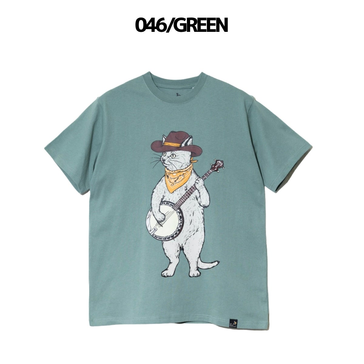 希少！ゴースローキャラバン　猫柄　ゴブラン織 ゴースローキャラバン バンジョー猫 USA/C TEE go slow caravan
