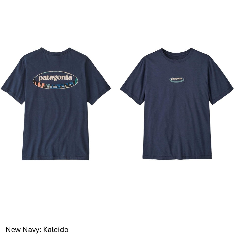 パタゴニア メンズ・'95 オーバル・ロゴ・Tシャツ 半袖 カットソー