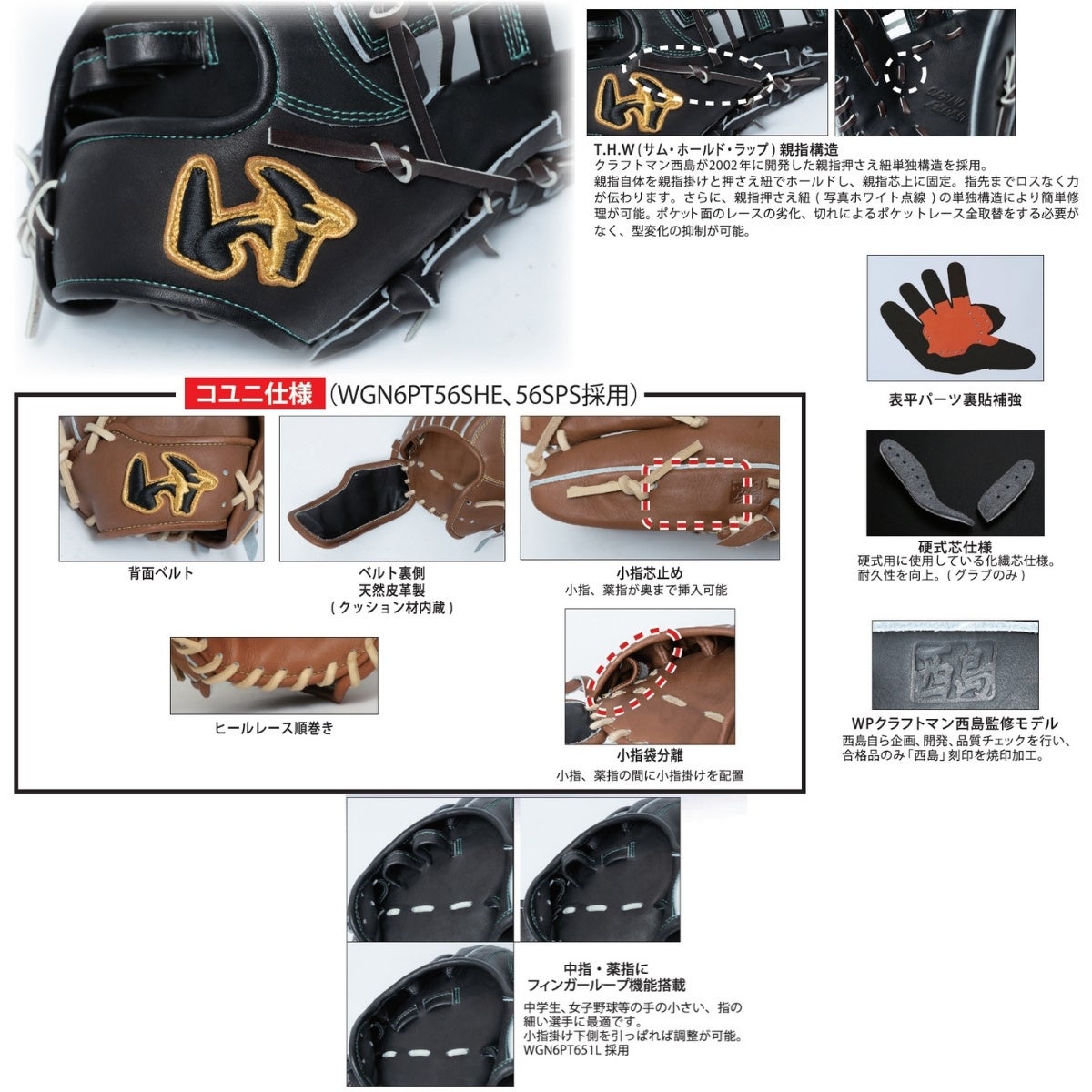 ワールドペガサス グランドペガサス TOP 硬式・軟式兼用グラブ