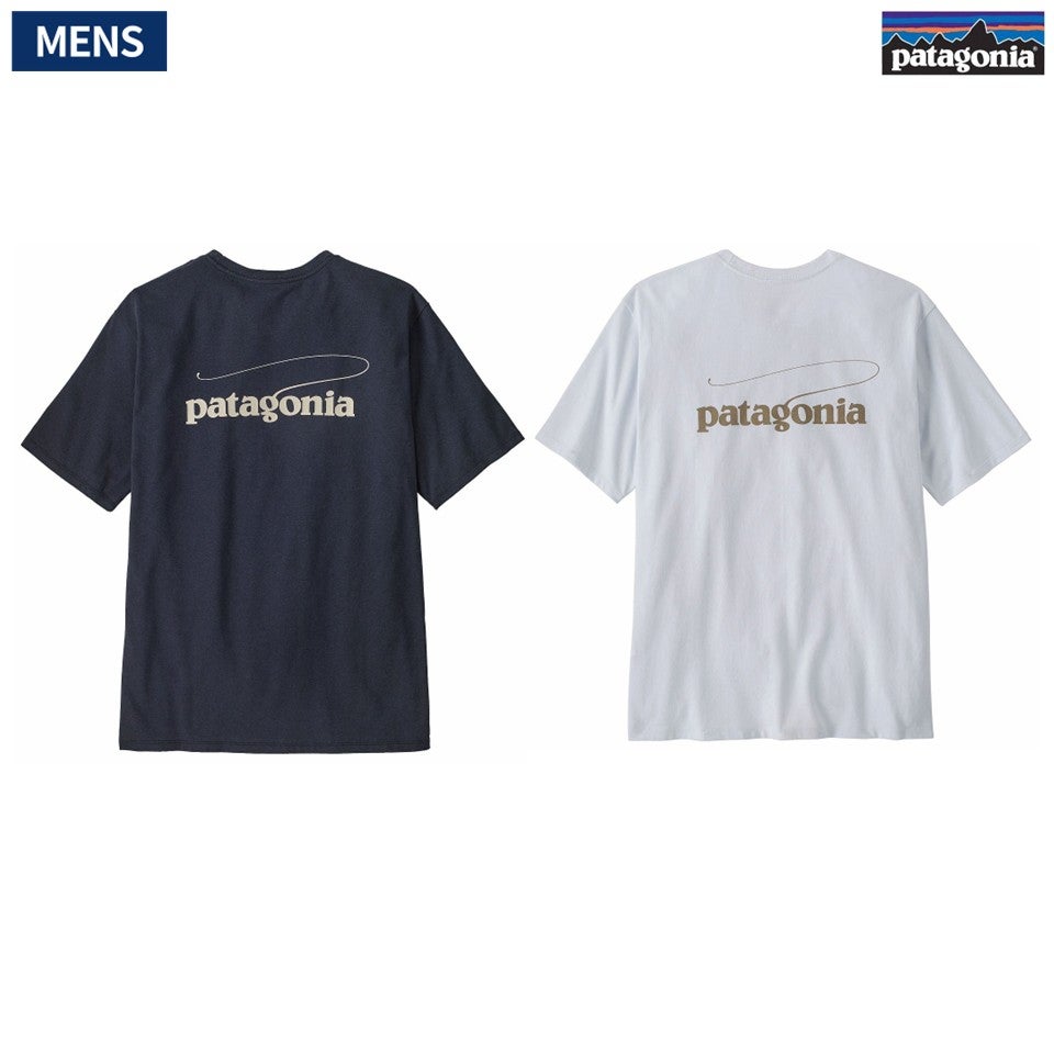 パタゴニアTシャツ２枚セット(バラ売り可) パタゴニア キャスティングロゴレスポンシビリTee トップス Tシャツ
