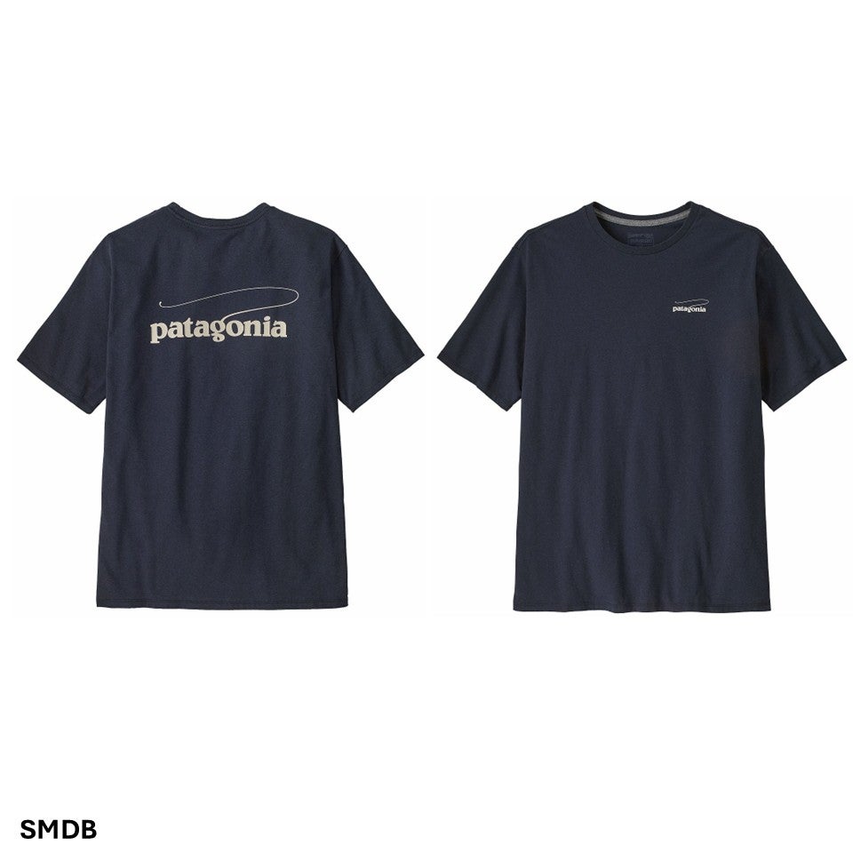 パタゴニア キャスティングロゴレスポンシビリTee トップス Tシャツ