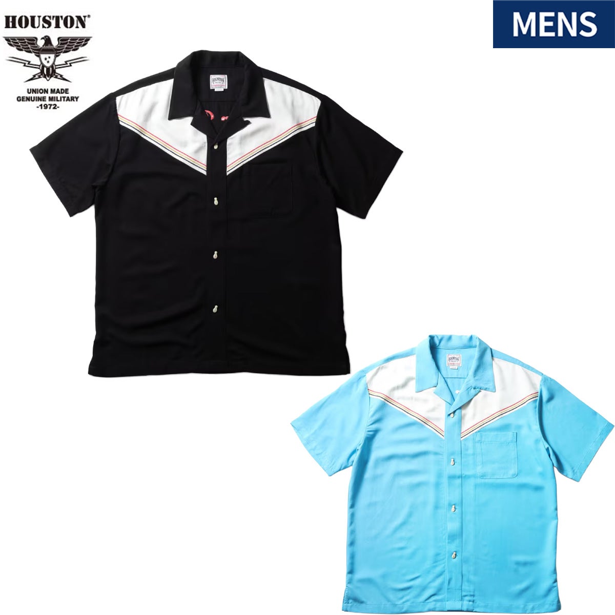 ヒューストン ボウリングシャツ メンズ HOUSTON BOWLING SHIRT