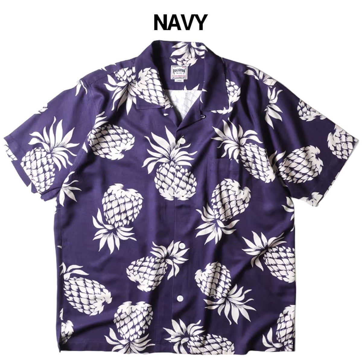 ヒューストン アロハシャツ(パイナップル) HOUSTON ALOHA SHIRT