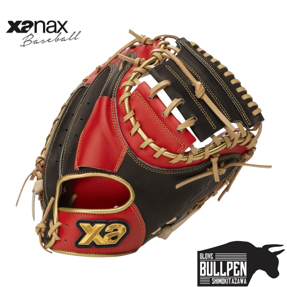 ザナックス XANAX トラスト カラフルライン 軟式用グラブ 捕手用 CP1型