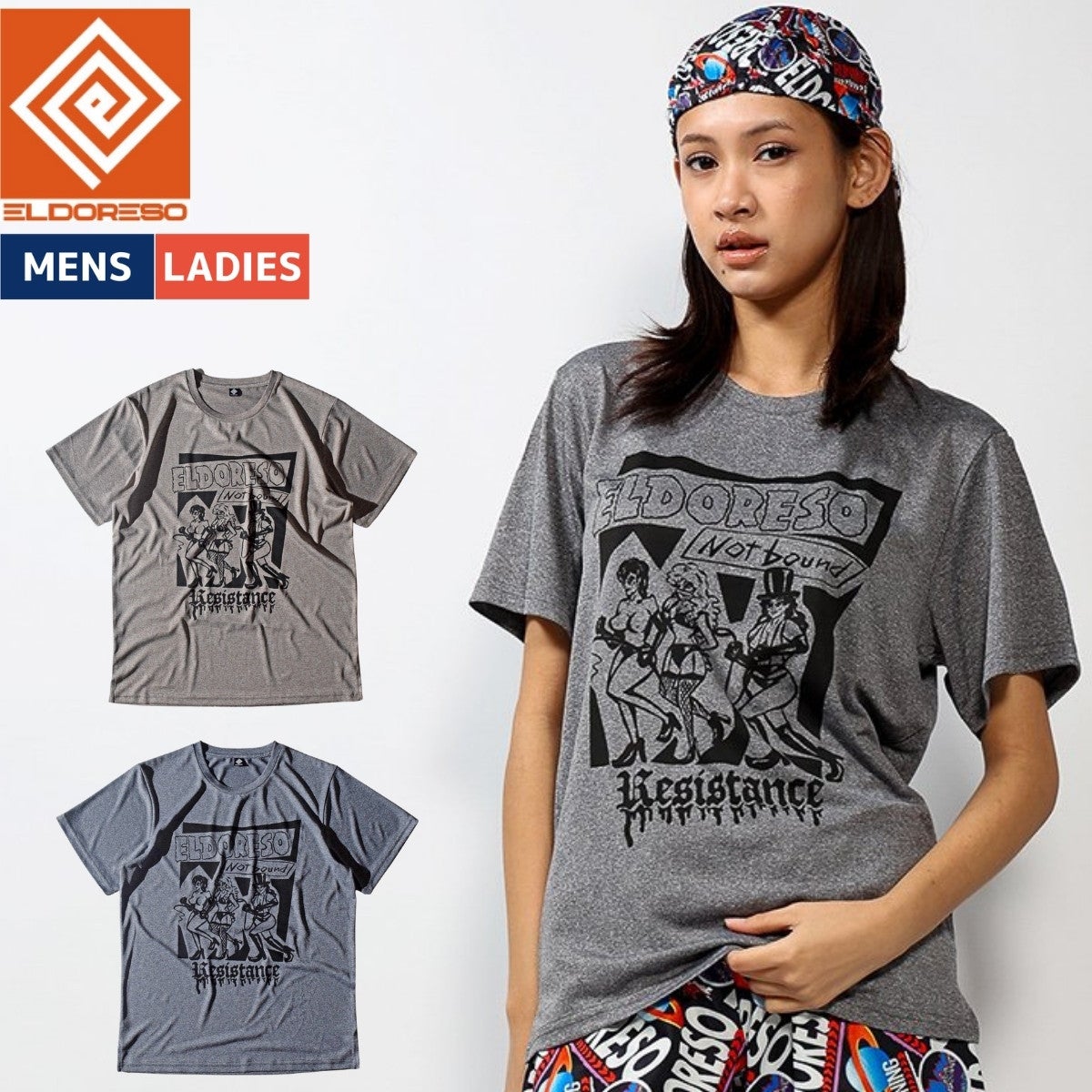 エルドレッソ　Tシャツ　ウール素材　 Mサイズ エルドレッソ レジスタンスティー メンズ レディース ユニセックス