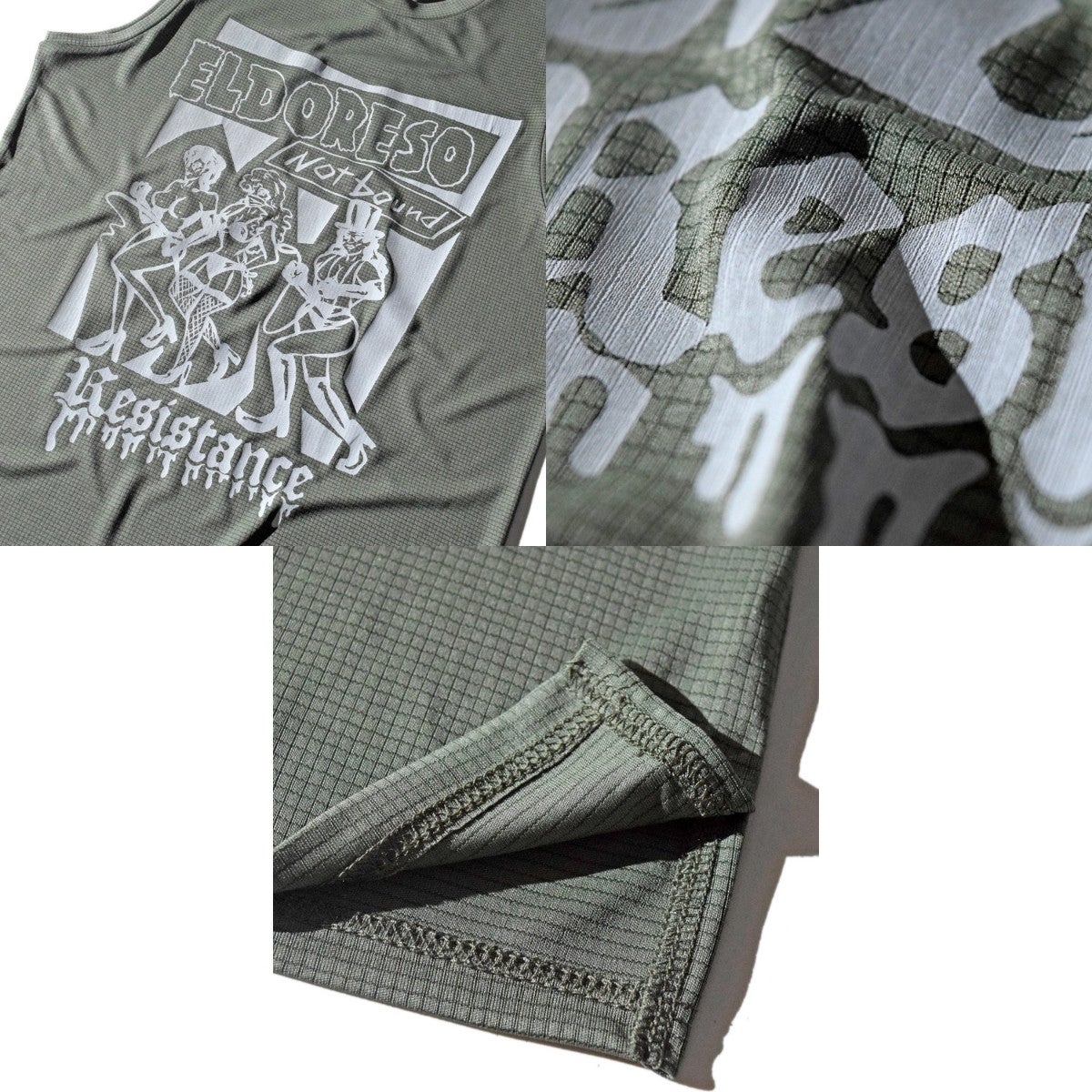 エルドレッソ レジスタンススリーブレス ELDORESO Resistance