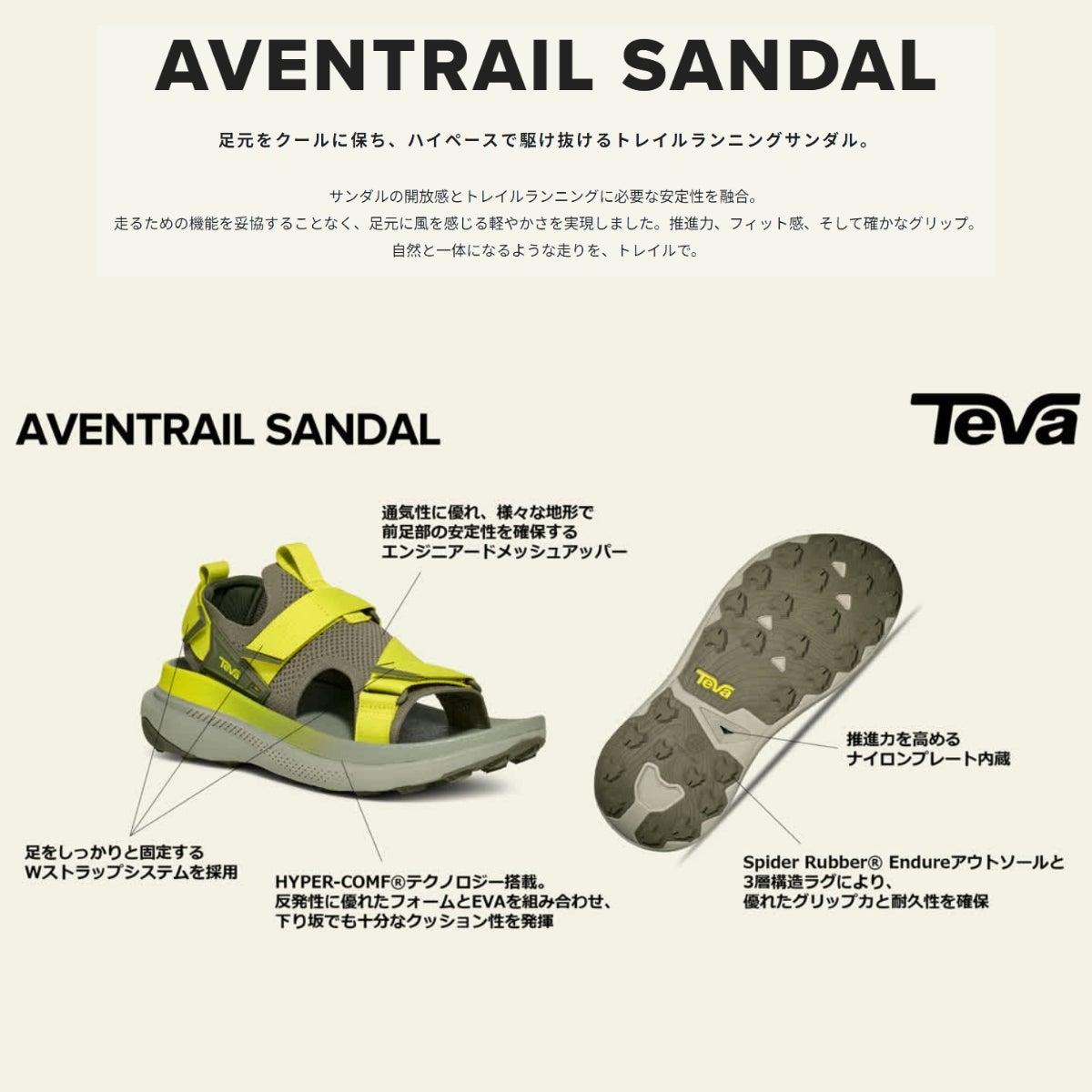 テバ アベントレイル Teva AVENTRAIL | スポーツマリオ公式通販サイト