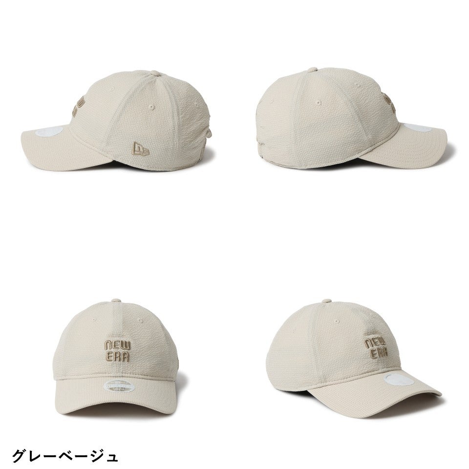 ニューエラ NEW ERA Women's 9TWENTY シアサッカー GFW 920 SQ LOGO