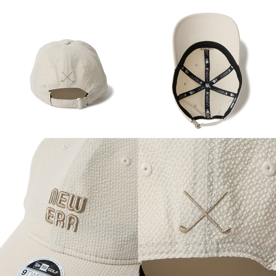 ニューエラ NEW ERA Women's 9TWENTY シアサッカー GFW 920 SQ LOGO