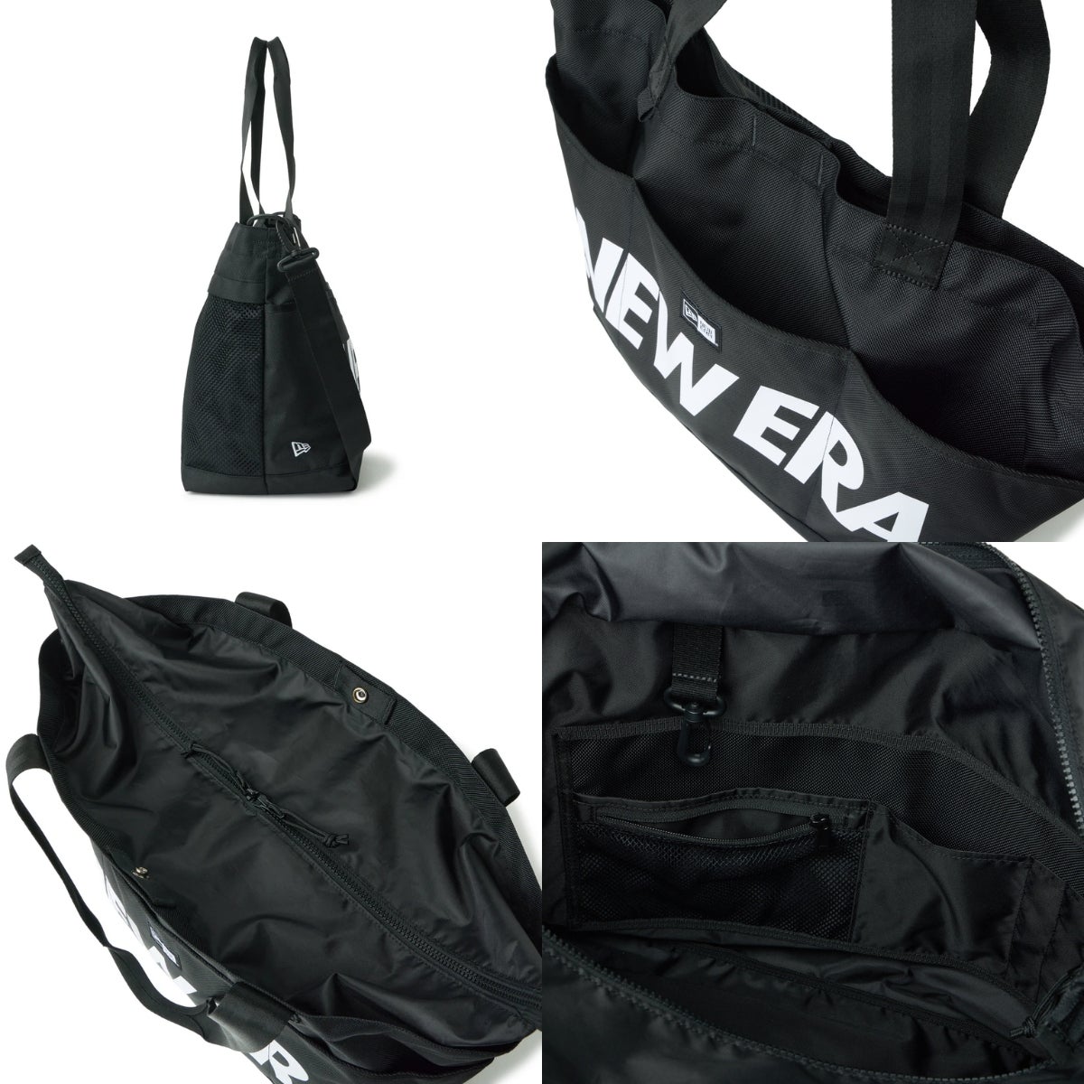 ニューエラ ジムトート バッグ 37L NEW ERAロゴ ブラック NEW ERA