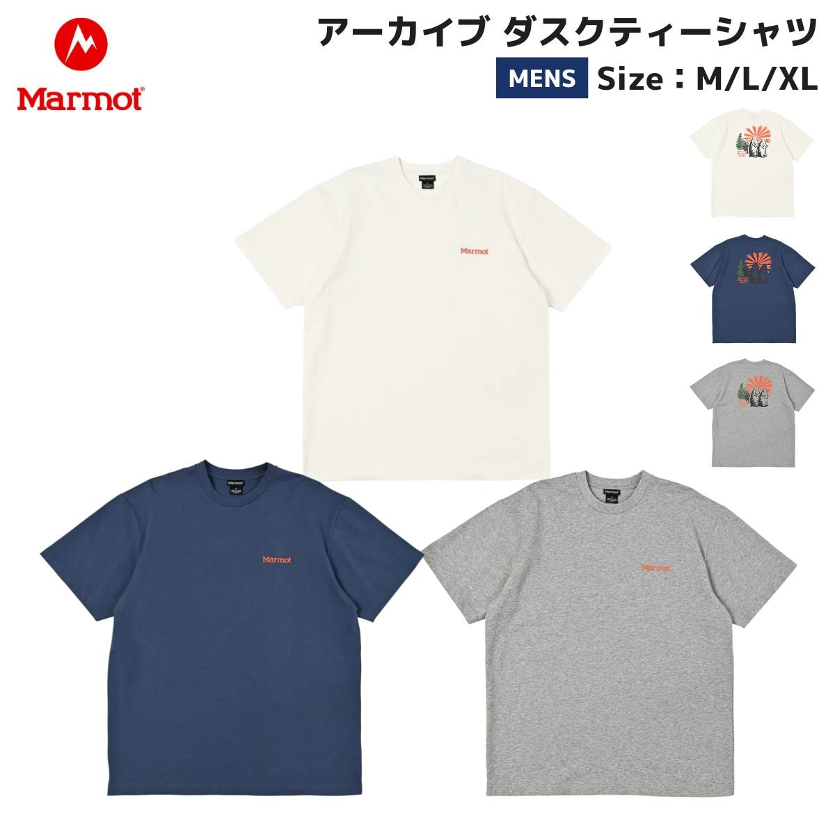 マーモット マーモットアーカイブ ダスクティーシャツ カジュアル 