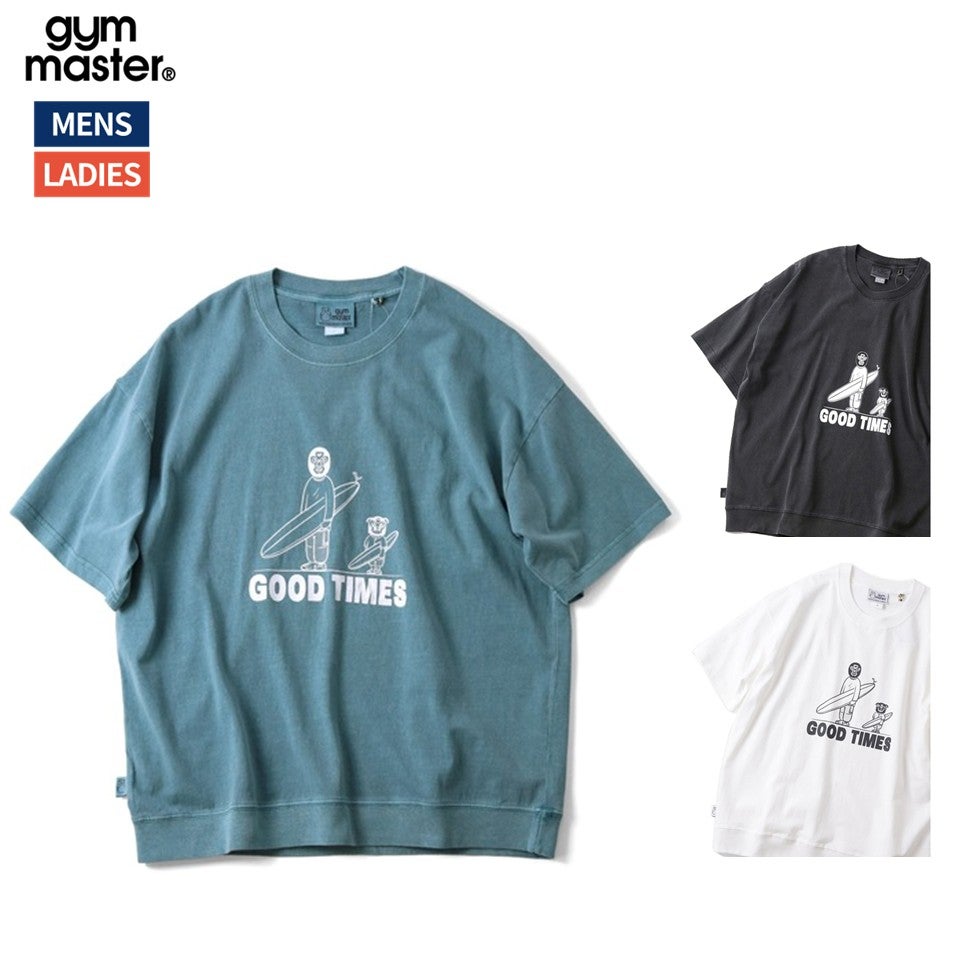 ジムマスター ピグメントGOOD ビッグTEE プリントT 半袖 カジュアル