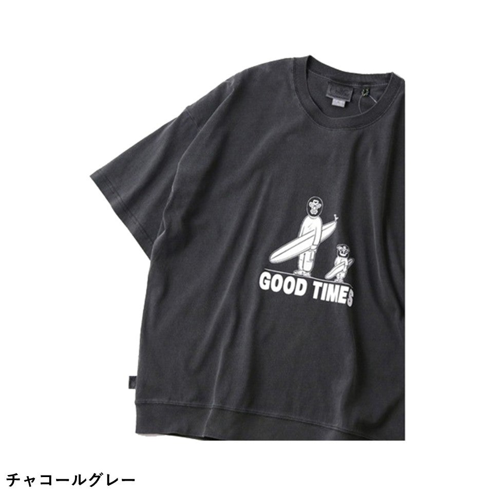 ジムマスター ピグメントGOOD ビッグTEE プリントT 半袖 カジュアル
