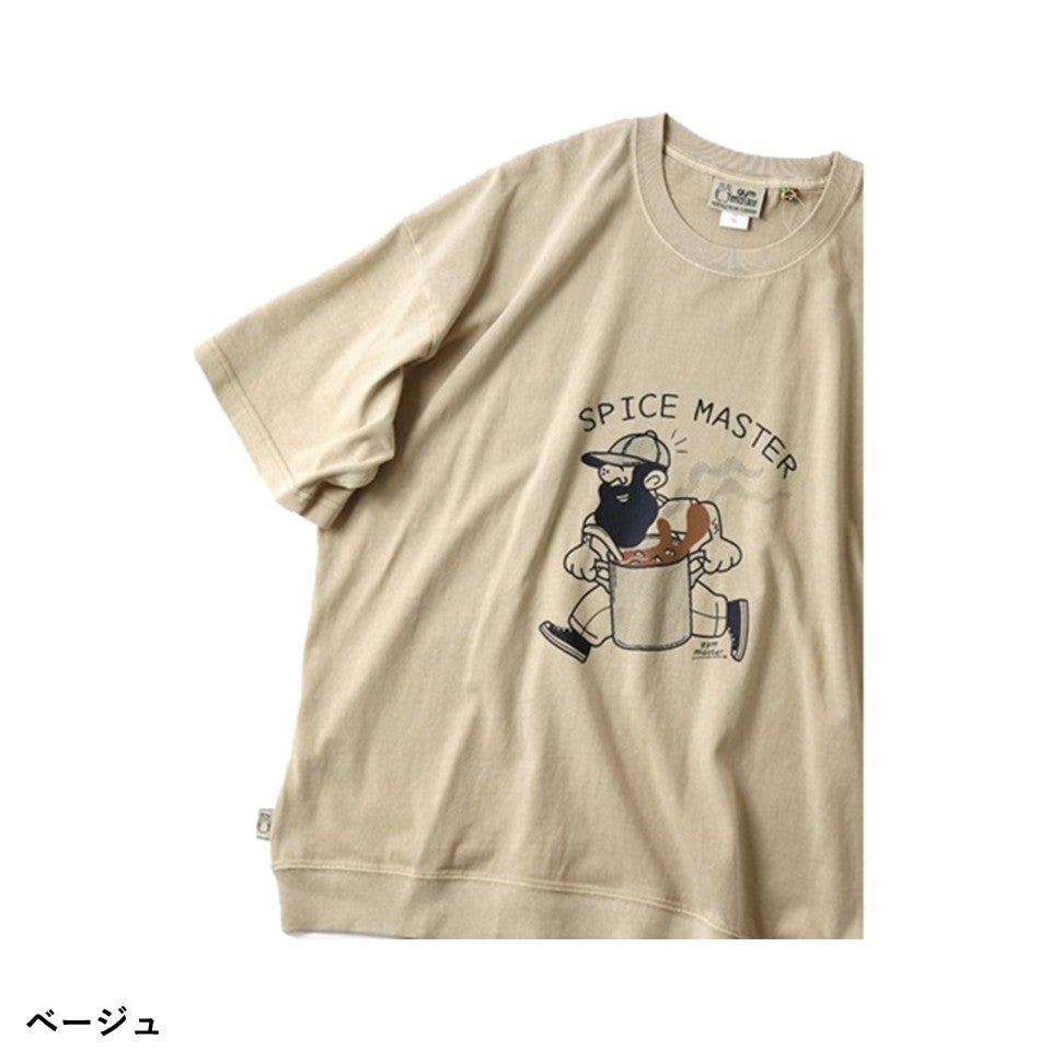サイコムのマスタード Tシャツ ジムマスター ピグメントSPICE ビッグTEE トップス Tシャツ カットソー