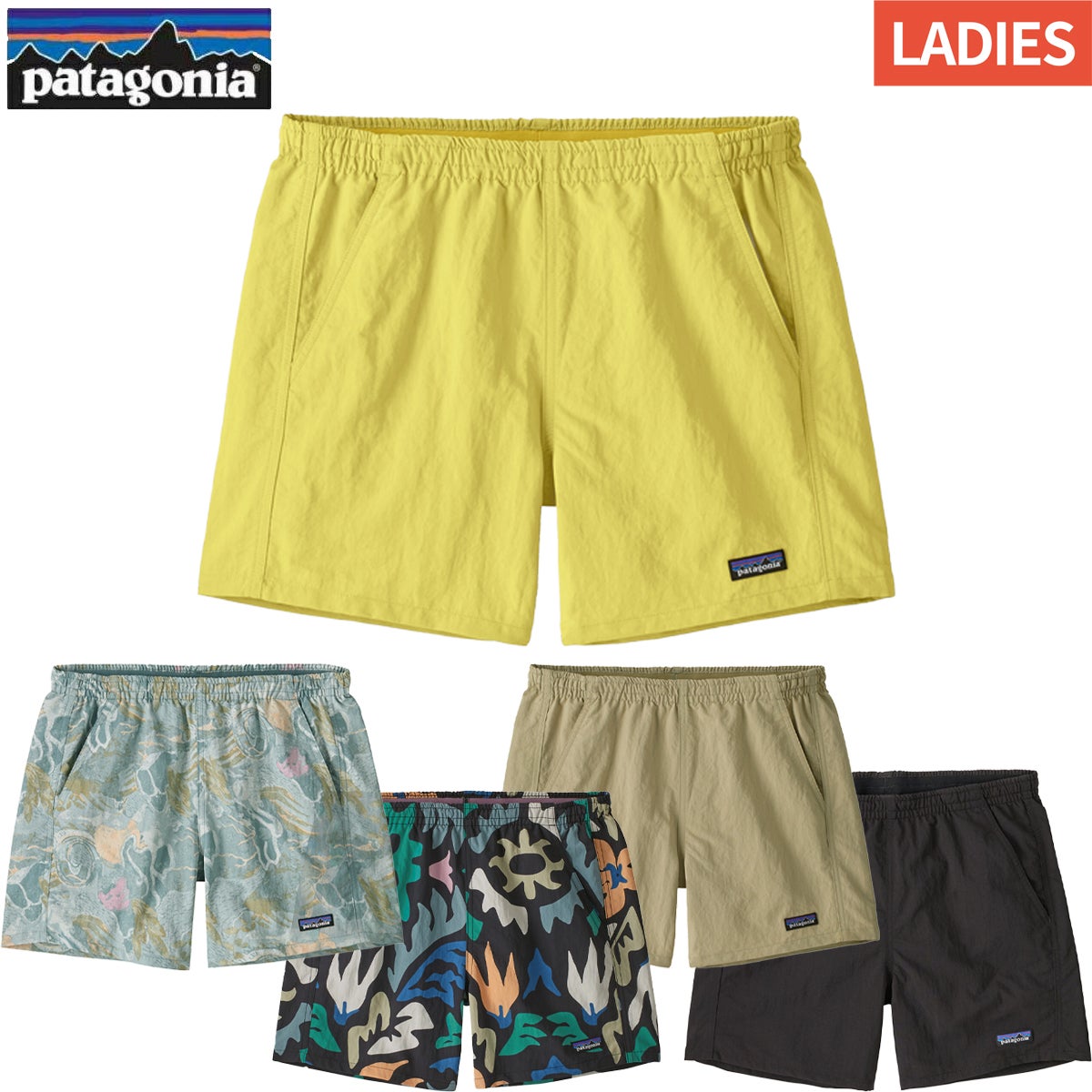 パタゴニア ウィメンズ・バギーズ・ショーツ 5インチ Patagonia