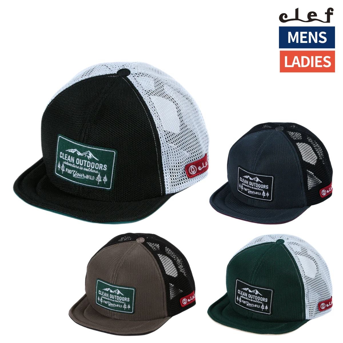 クレ エムティー トラッカー メッシュ ビーキャップ Clef MT TRUCKER
