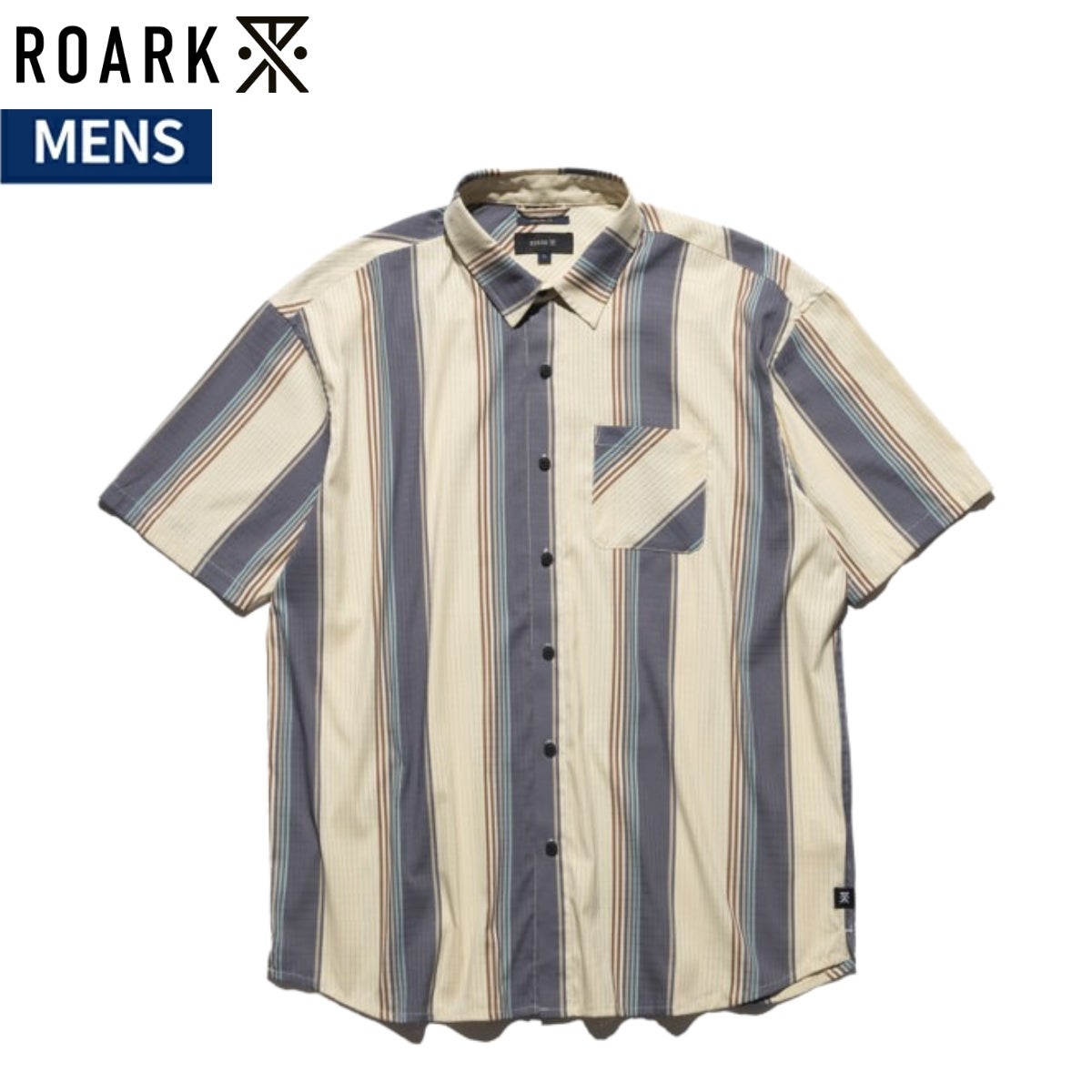 ロアーク VERTICAL STRIPES BLESS UP S/S ROARK RWJ1225-IOY