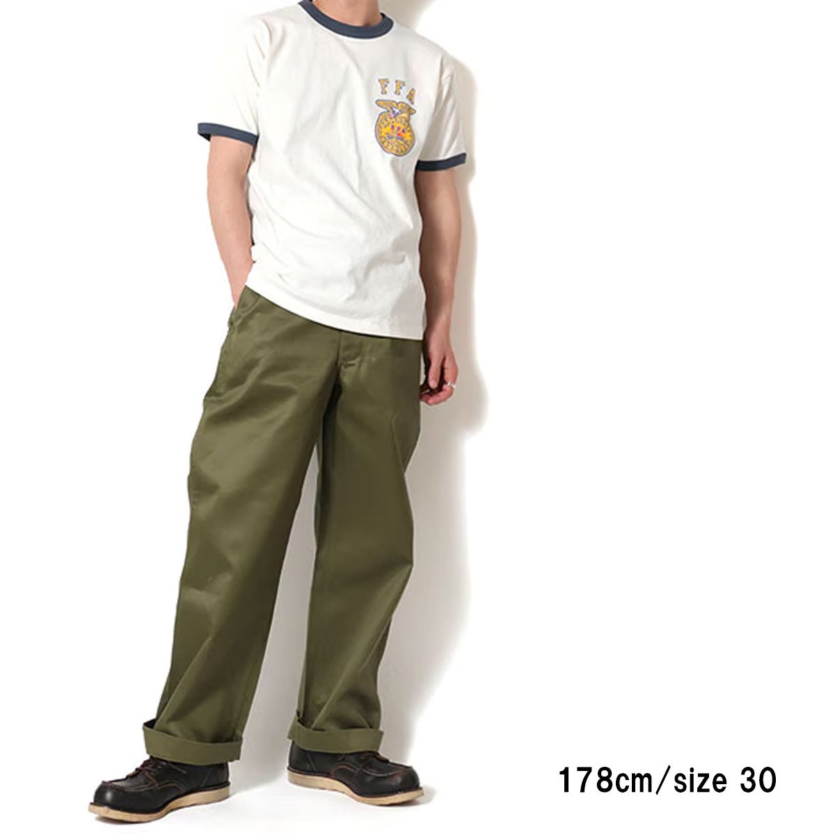 ヒューストン U.S.コットンチノトラウザー HOUSTON U.S.COTTON CHINO