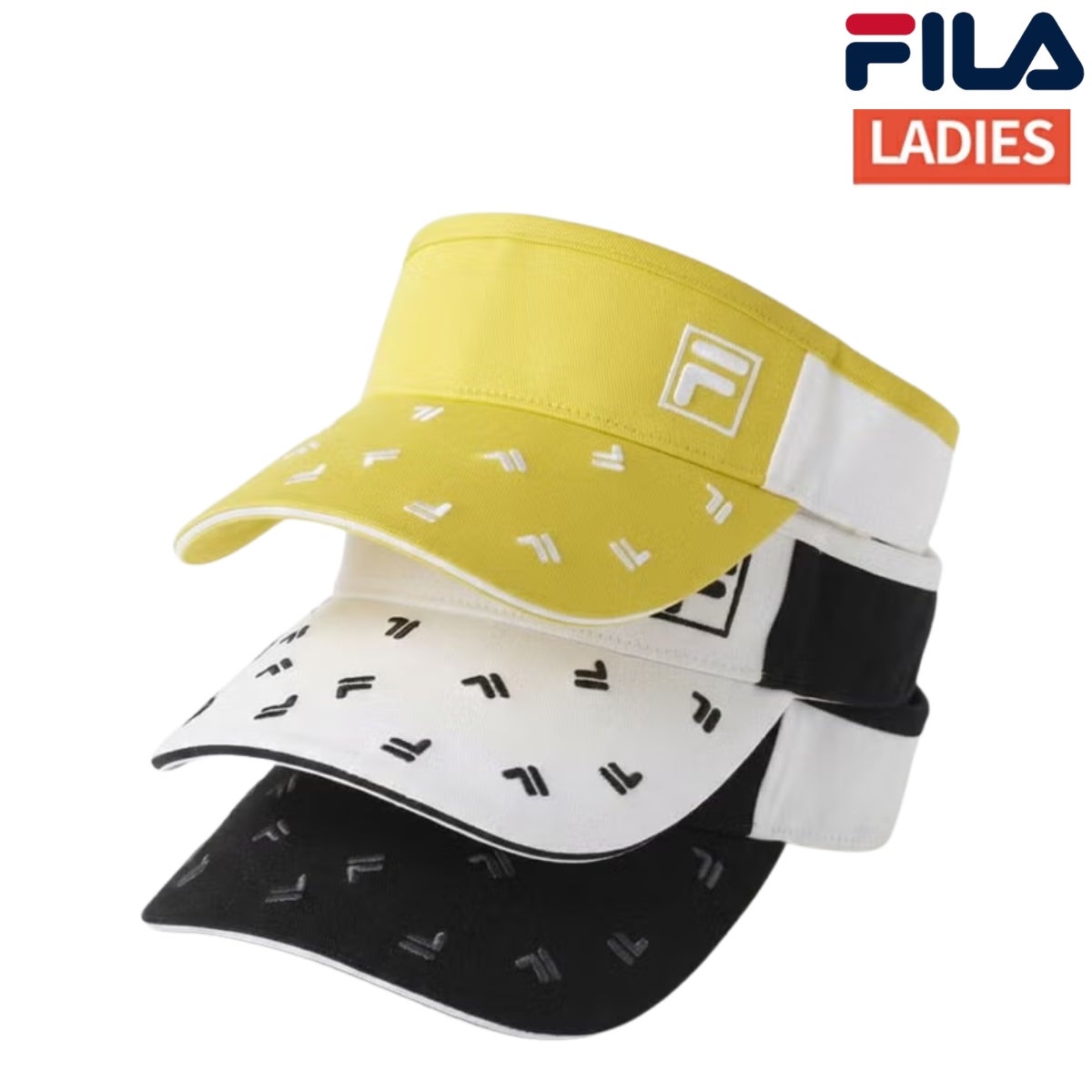 フィラ ロゴ柄サンバイザー FILA | スポーツマリオ公式通販サイト