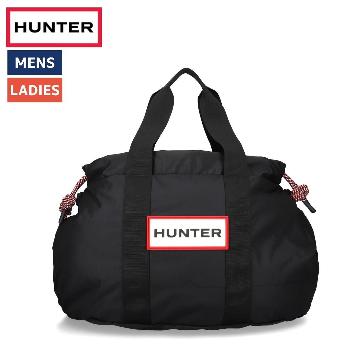 ハンター ナイロン ラージ トップ クリップ トート バッグ HUNTER 