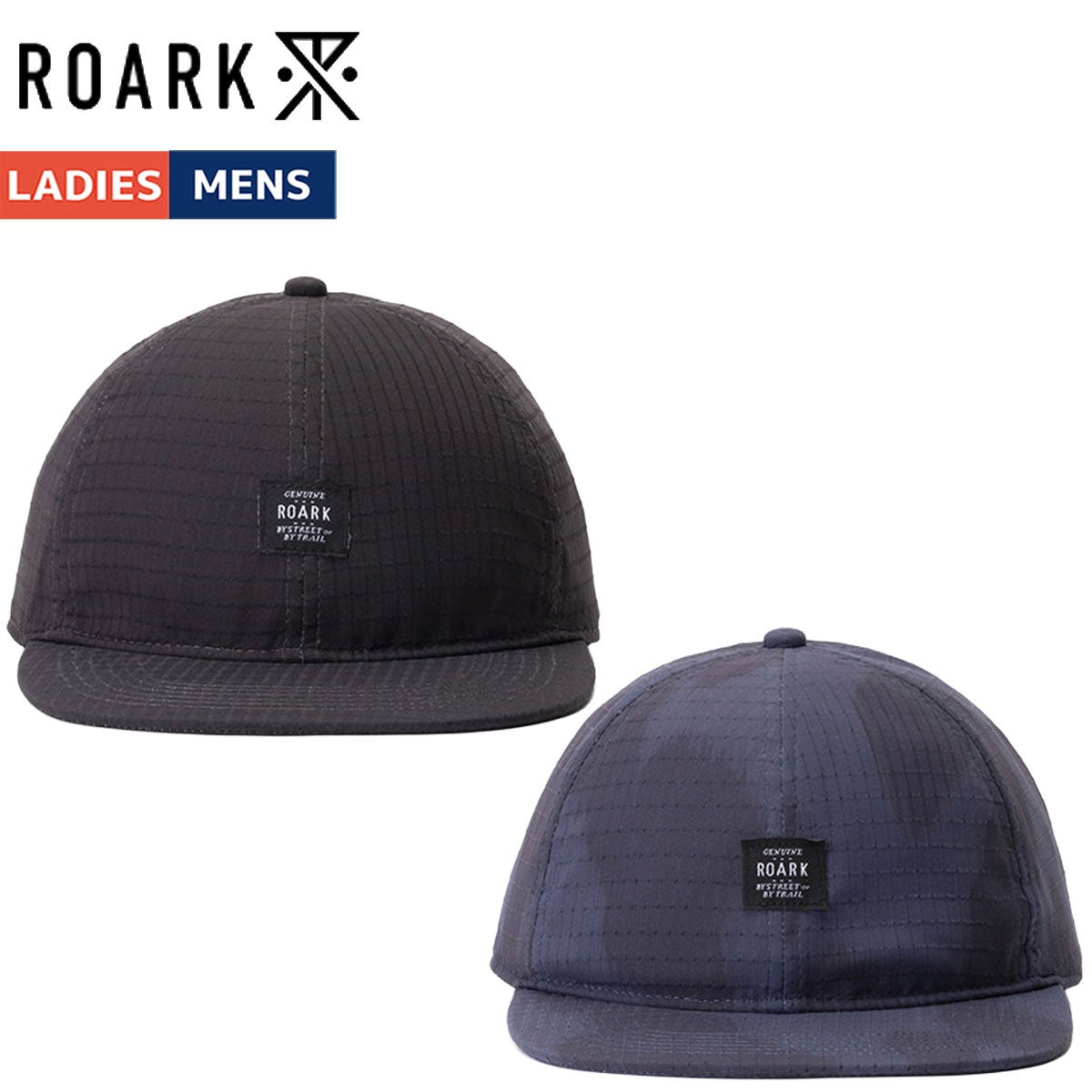 ルーク帽子　くろは ロアーク ブレス アップ 6パネルキャップ ミッド ユニセックス ROARK