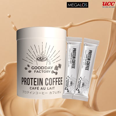 メガロス プロテインコーヒー カフェオレ 25包入り Megalos Protein 