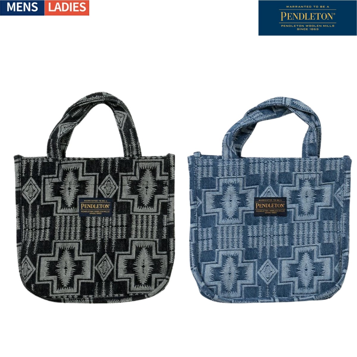 ペンドルトン ジャガードデニムバッグ PENDELTON Jaquard Denim Bag