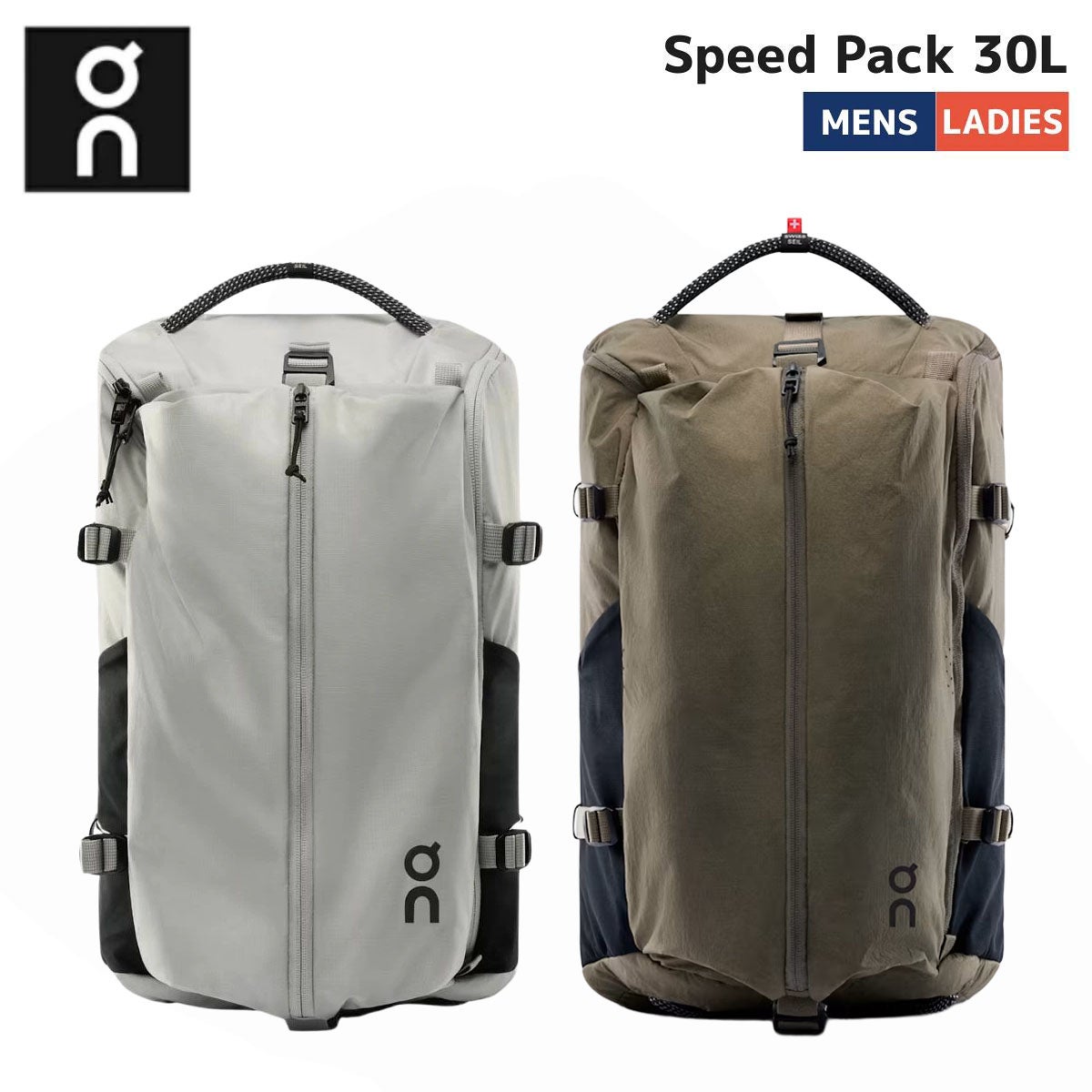 オン On Speed Pack 30L スピードパック Glacier Black ユニセックス 