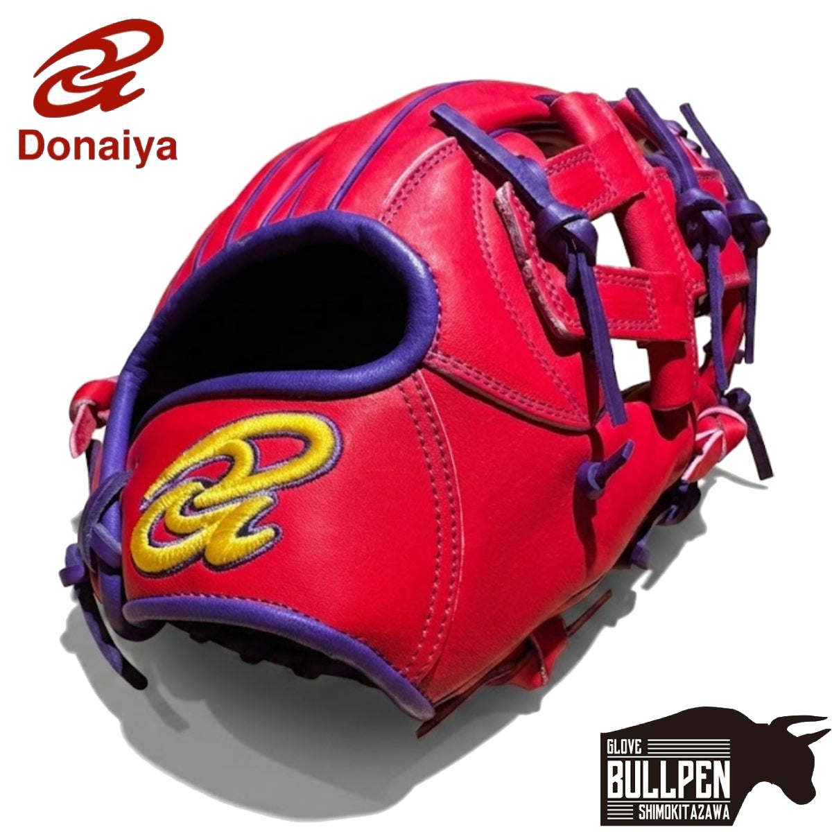 Donaiya 軟式用 グローブ ピンク×ゴールド ドナイヤ Donaiya 2026年限定 軟式用グラブ 内野手用 一般 DA2026