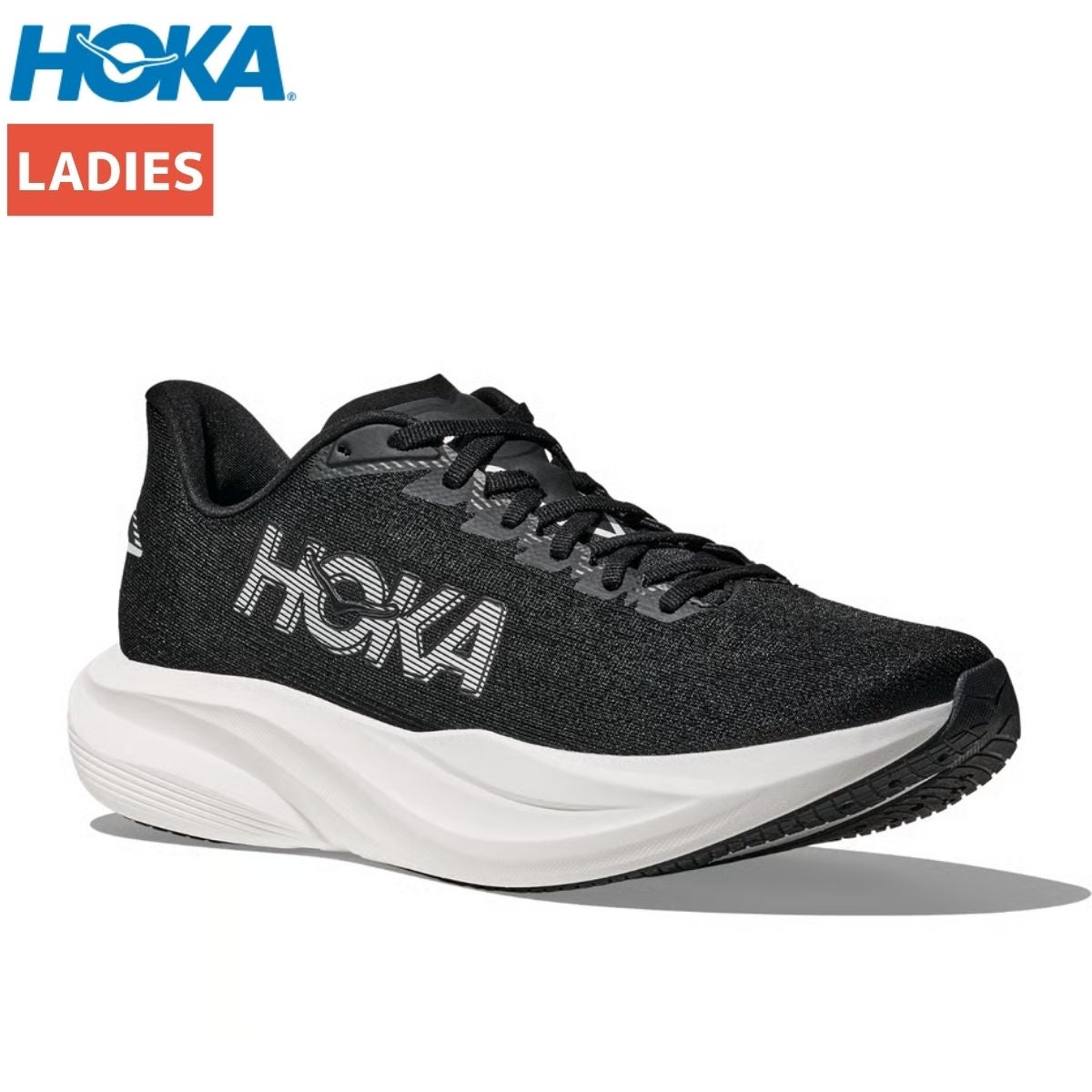 【極美品】HOKA MACH 7 27cm ブラック ホカ マッハ 7 ホカ マッハ 7 レディース レギュラー幅 HOKA MACH 7 | スポーツマリオ