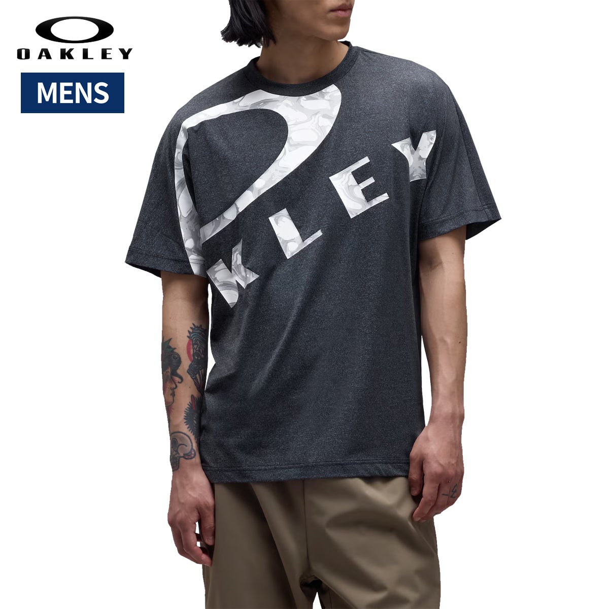 オークリー US規格 O-テック コールド 半袖 Tシャツ ボールド 1.0