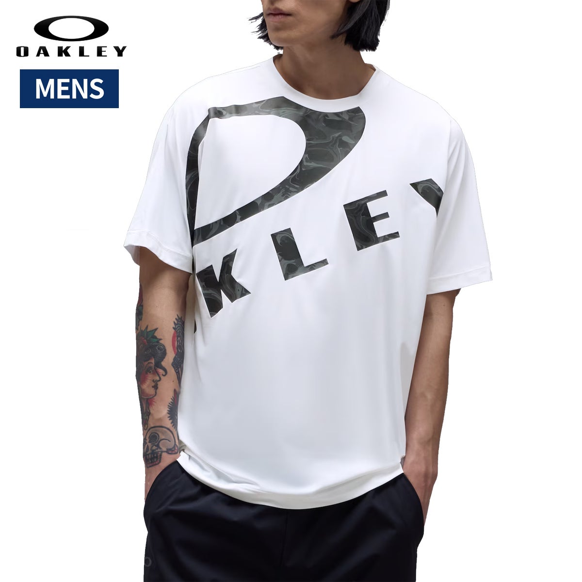 オークリー US規格 O-テック コールド 半袖 Tシャツ ボールド 1.0