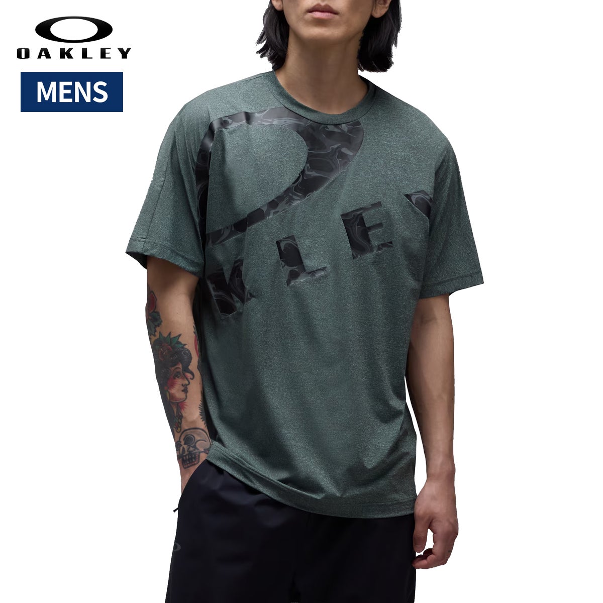 オークリー US規格 O-テック コールド 半袖 Tシャツ ボールド 1.0