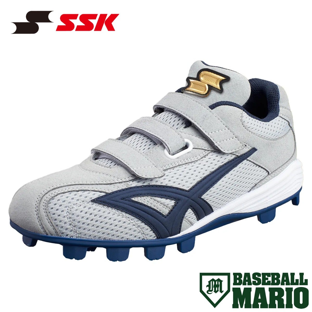 エスエスケイ　高校野球対応スパイク　袋付き エスエスケイ シューズ袋付き プロエッジ 金具スパイク 高校野球対応